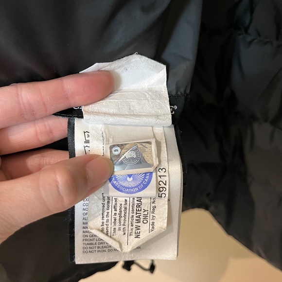 Canada Goose Brookvale Hooded Down Jacket - Women's Size XL - Black Gray - Picture 8 of 15